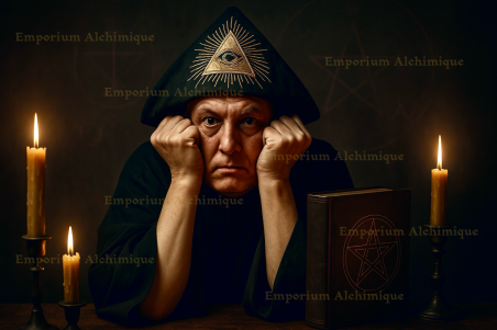 Aleister-Crowley-Poster – Vir Pater Amoun