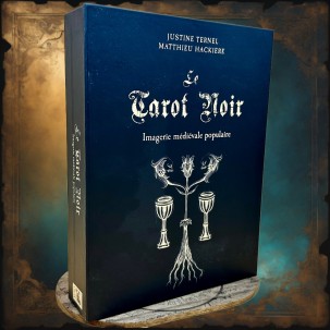 Das Schwarze Tarot – Gotisches Wahrsagekartendeck mit mittelalterlicher Bildsprache