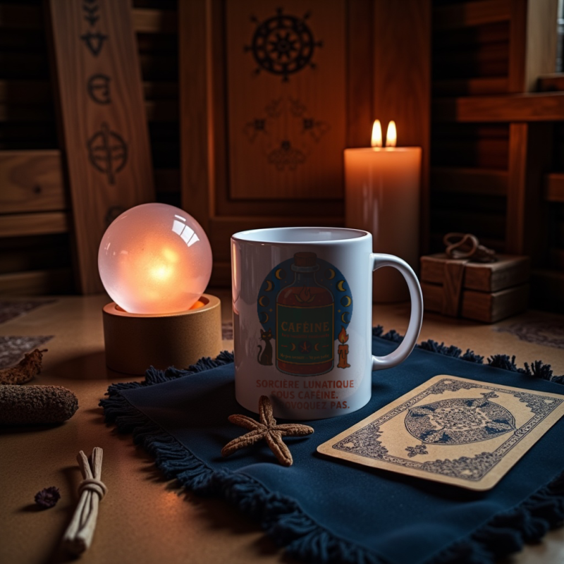 Moody Witch on Caffeine – Morning Warning Mug Moody Witch on Caffeine – Morning Warning Mug
