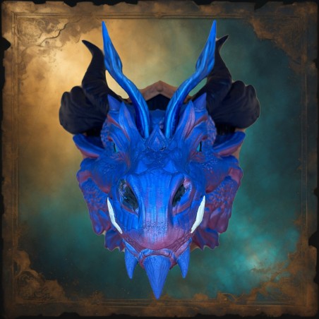 Trophée mural – Tête de Dragon d’Eau
