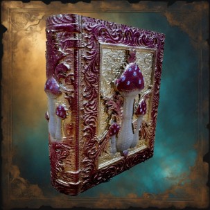 Boîte Grimoire Champignon – Coffret Secret Amanite
