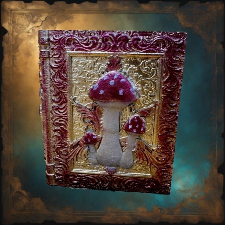Boîte Grimoire Champignon – Coffret Secret Amanite