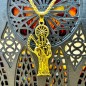 Pendentif Santa Muerte Doré Pendentif Santa Muerte Doré