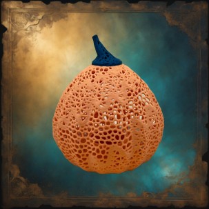 Lanterna Zucca Halloween traforata