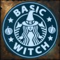 Sottobicchieri “Basic Witch” – Set da 4 per streghe moderne