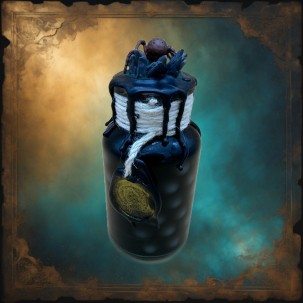Acromantula Eggs – Decorative Witch Bottle for Halloween and Curiosity Cabinets