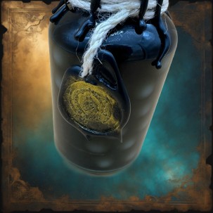 Acromantula Eggs – Decorative Witch Bottle for Halloween and Curiosity Cabinets