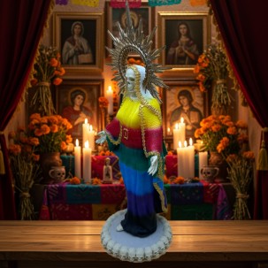 Estatua de Santa Muerte