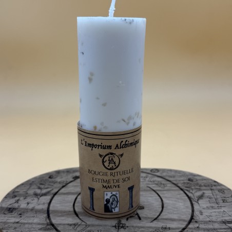 Vela Ritual Autoestima – Malva