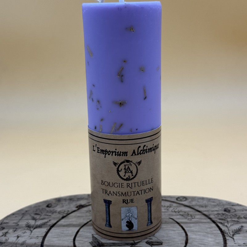 Ritualkerze Transmutation – Reinigende Raute