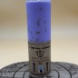 Ritualkerze Transmutation – Reinigende Raute & Edelsteine
