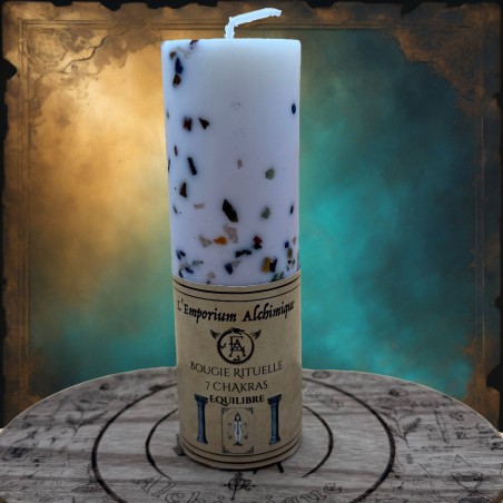 Candela Rituale 7 Chakra – Energia & Armonia