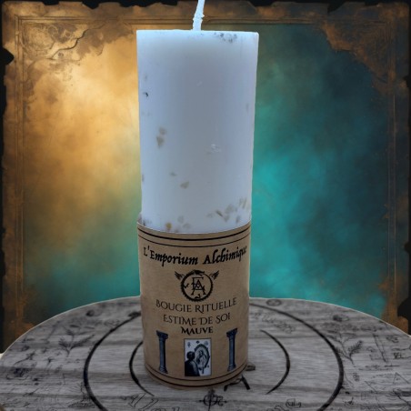Candela Rituale Autostima – Malva
