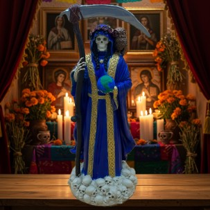 Santa Muerte della Saggezza – La Consigliera Eterna