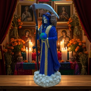 Santa Muerte della Saggezza – La Consigliera Eterna