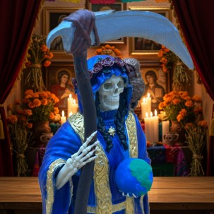 Santa Muerte della Saggezza – La Consigliera Eterna