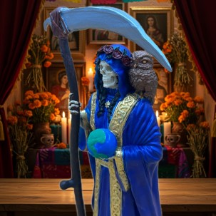 Santa Muerte della Saggezza – La Consigliera Eterna