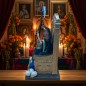 Santa Muerte sur son trône de majesté éternelle