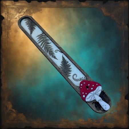 Amanita & Ferns Incense Holder