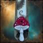 Porta-incienso Amanita & Helechos