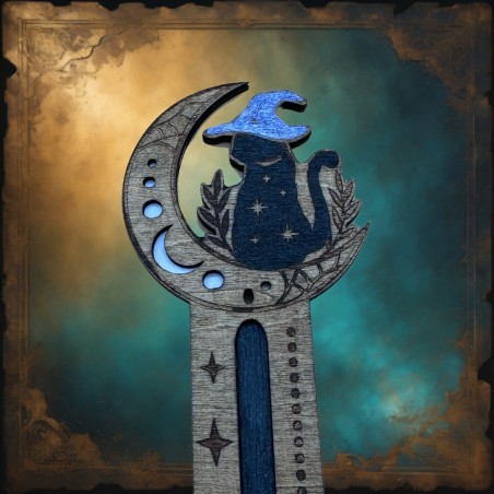 Wizard Cat Incense Holder