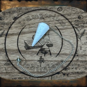 Blue Aragonite Pendulum – Serenity & Inner Balance