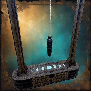 Wooden Karnak Pendulum – Large – Egyptian Dowsing