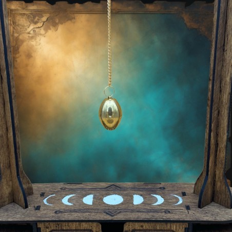 Mermet Brass Pendulum – Transmitter-Receiver with Witness Chamber
