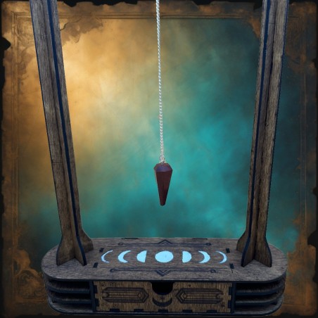 Red Jasper Pendulum – Strength & Grounding