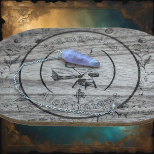 Pendule en Quartz Rose – Amour, Sérénité & Divination