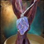 Raw Amethyst Pendant – Protection & Spiritual Elevation