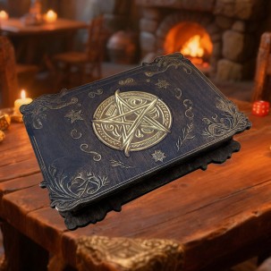 The Philosopher’s Relic | Handcrafted Alchemical Dice Box