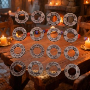 Wooden Status Box – Custom RPG Condition Rings