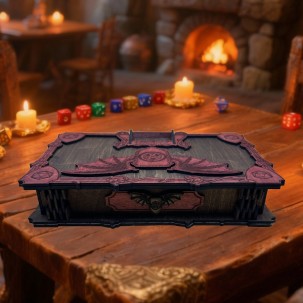 L’Envol du Destin – Boîte à Dés Fantasy Artisanale