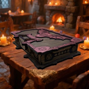 El Vuelo del Destino – Caja de Dados Fantasy Artesanal