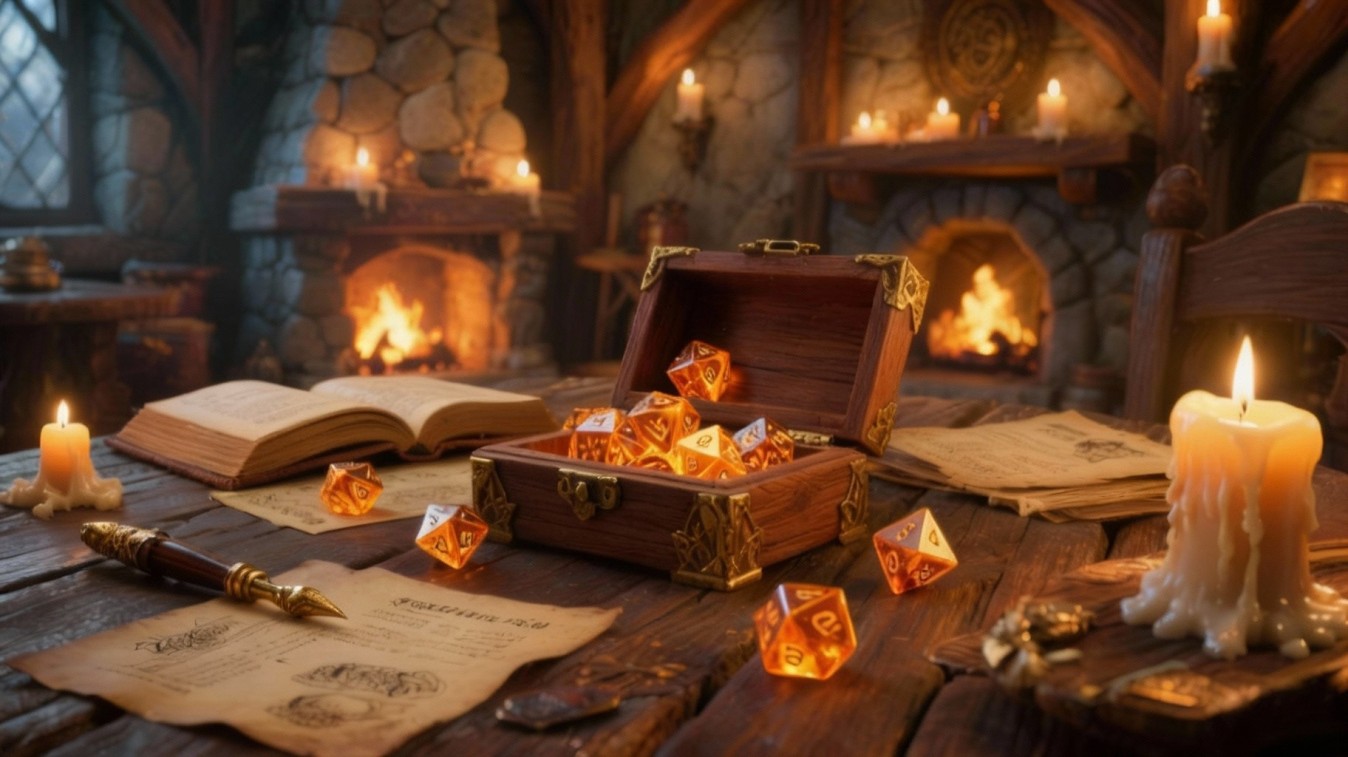 Custom handcrafted dice boxes | RPG and Dungeons & Dragons accessories