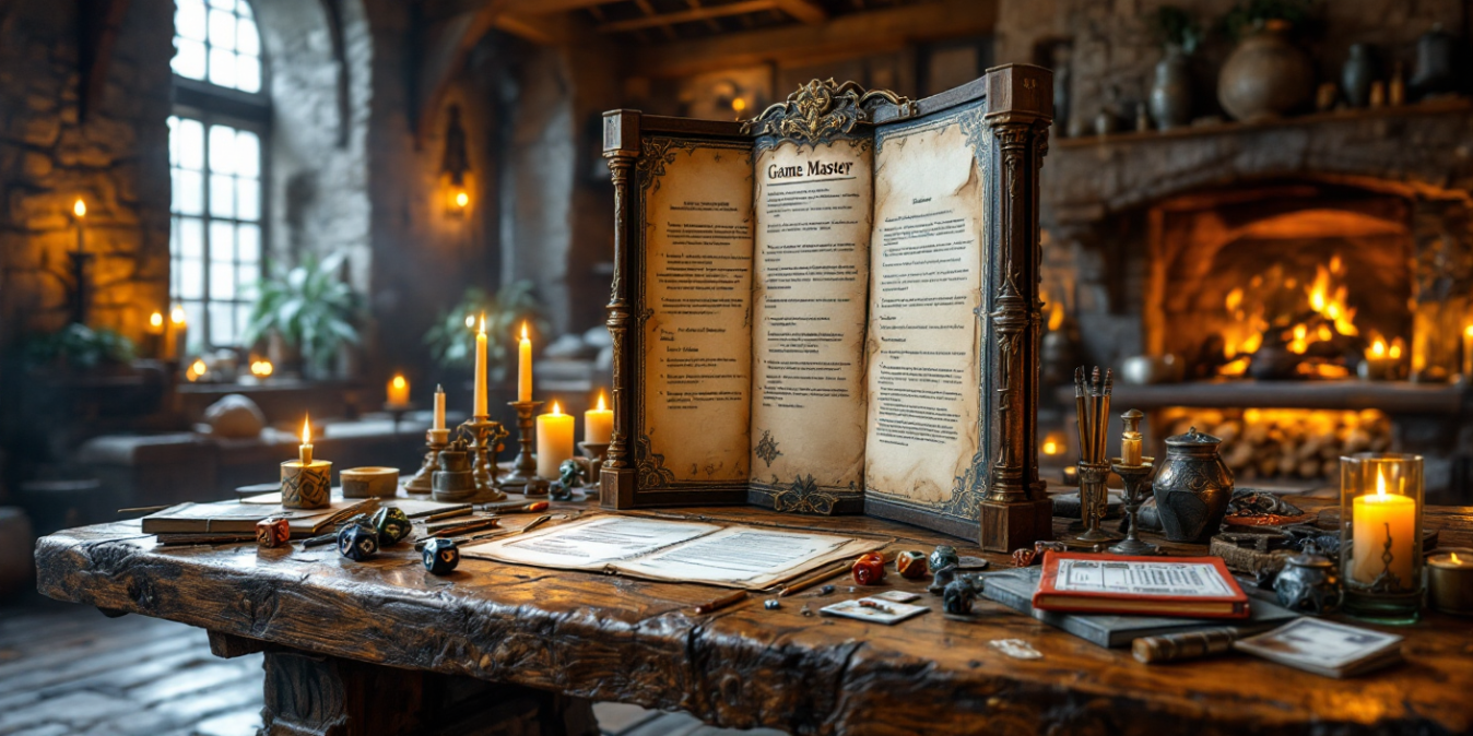 Custom handcrafted GM screens | RPG and Dungeons & Dragons accessories