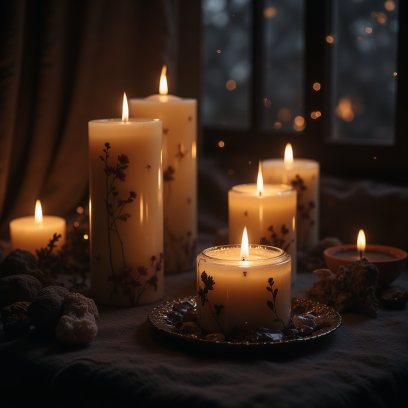 Bougies d’intention : quand la flamme devient messagère de l’âme